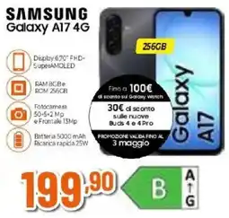 Expert SAMSUNG Galaxy A17 4G offerta
