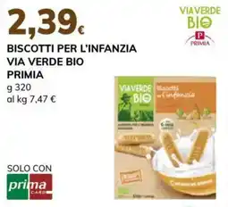 Basko Biscotti per l'infanzia via verde bio PRIMIA offerta