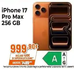 Expert iPhone 17 Pro Max 256 GB offerta
