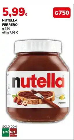 Basko Nutella FERRERO offerta