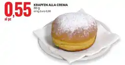Eurospin Krapfen alla crema offerta