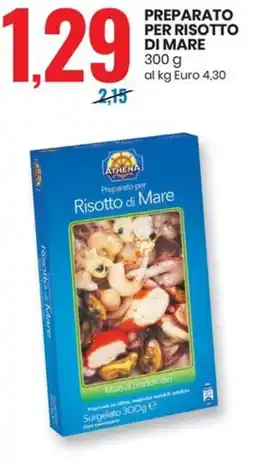 Eurospin Athena preparato per risotto di mare offerta