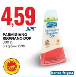 Eurospin Parmigiano reggiano dop offerta