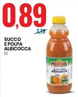 Eurospin Puertosol succo e polpa albicocca offerta