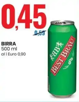 Eurospin Best bräu birra offerta