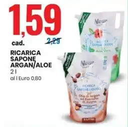Eurospin Near ricarica sapon argan/aloe offerta