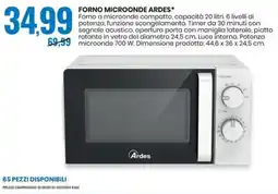 Eurospin Forno microonde ARDES offerta