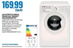 Eurospin LAVATRICE CARICA FRONTALE 'INDESIT EWC61051WITN offerta