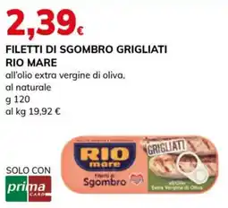 Basko Filetti di sgombro grigliati RIO MARE offerta