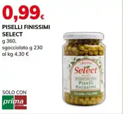 Basko Piselli finissimi SELECT offerta