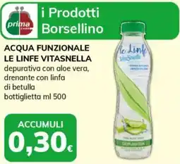 Basko Acqua funzionale le linfe VITASNELLA offerta