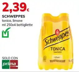 Basko SCHWEPPES tonica, limone offerta
