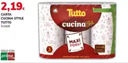 Basko Carta cucina style TUTTO offerta