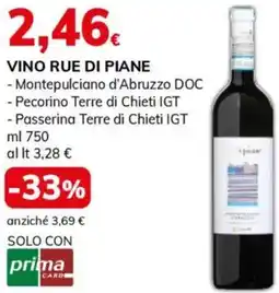 Basko Vino RUE DI PIANE offerta