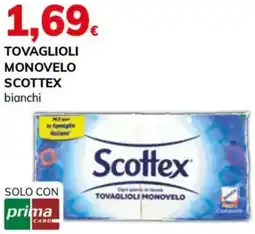 Basko Tovaglioli monovelo SCOTTEX offerta