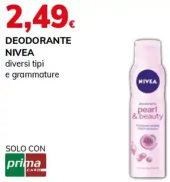 Basko Deodorante NIVEA offerta