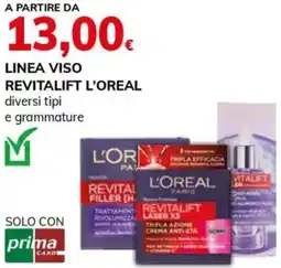 Basko Linea viso revitalift L'OREAL offerta