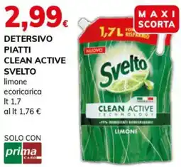 Basko Detersivo piatti clean active SVELTO offerta