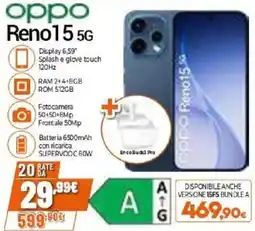 Expert oppo Reno 15 5G offerta