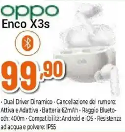 Expert oppo Enco X3s offerta