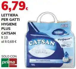 Basko Lettiera per gatti hygiene plus CATSAN offerta
