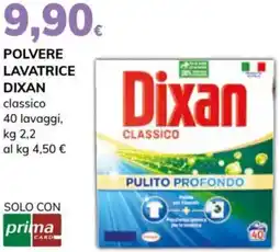 Basko Polvere lavatrice DIXAN offerta