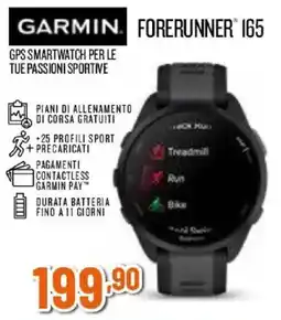 Expert Garmin forerunner 165 offerta