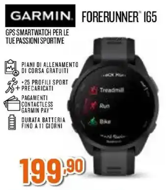 Expert Garmin forerunner 165 offerta