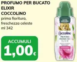 Basko Profumo per bucato elixir COCCOLINO offerta