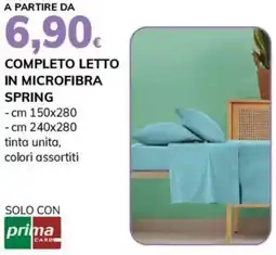 Basko Completo letto in microfibra spring offerta