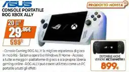 Expert Asus console portatile rog xbox ally offerta