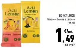 Conad Bio ACTILEMON offerta