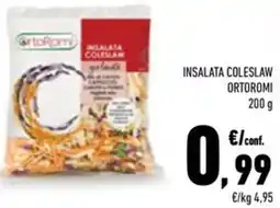 Conad Insalata coleslaw ORTOROMI offerta