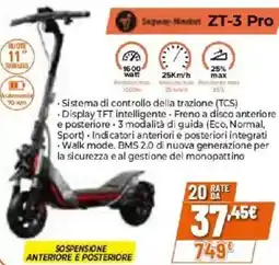 Expert Segway-ninebot ZT-3 Pro offerta