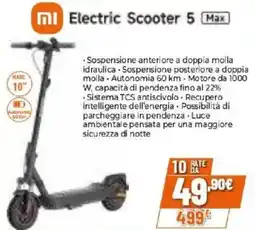 Expert Xiaomi Electric Scooter 5 Max offerta