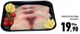 Conad Trancio di pesce spada offerta