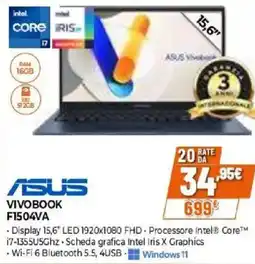 Expert ASUS VIVOBOOK F1504VA offerta