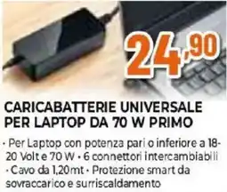 Expert Caricabatterie universale per laptop da 70 w primo offerta