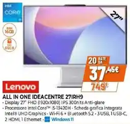 Expert Lenovo ALL IN ONE IDEACENTRE 27IRH9 offerta