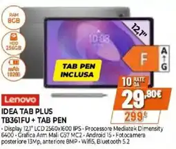 Expert Lenovo IDEA TAB PLUS TB361FU+ TAB PEN offerta