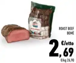 Conad Roast beef BOMÈ offerta