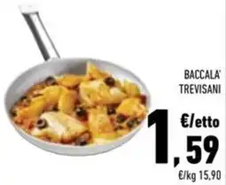 Conad Baccala trevisani offerta
