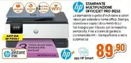 Expert hp STAMPANTE MULTIFUNZIONE OFFICEJET PRO 8125E offerta