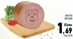 Conad Orsetto van loon offerta