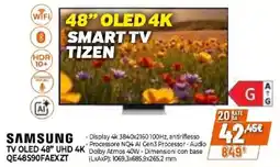 Expert SAMSUNG TV OLED 48" UHD 4K QE48S90FAEXZT offerta