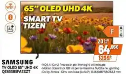 Expert SAMSUNG TV OLED 65" UHD 4K QE65S85FAEXZT offerta