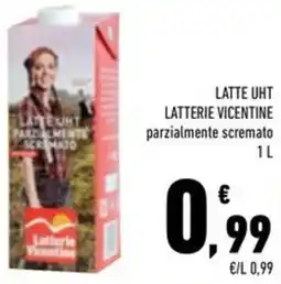 Conad Latte uht latterie vicentine offerta