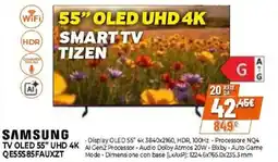 Expert SAMSUNG TV OLED 55" UHD 4K QE55S85FAUXZT offerta