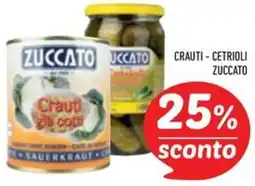 Conad Crauti - cetrioli ZUCCATO offerta