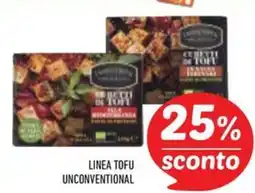 Conad Linea tofu UNCONVENTIONAL offerta